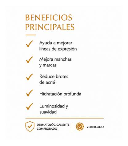Sérum Facial 24K Gold — Vitamina C + Ácido Hialurónico